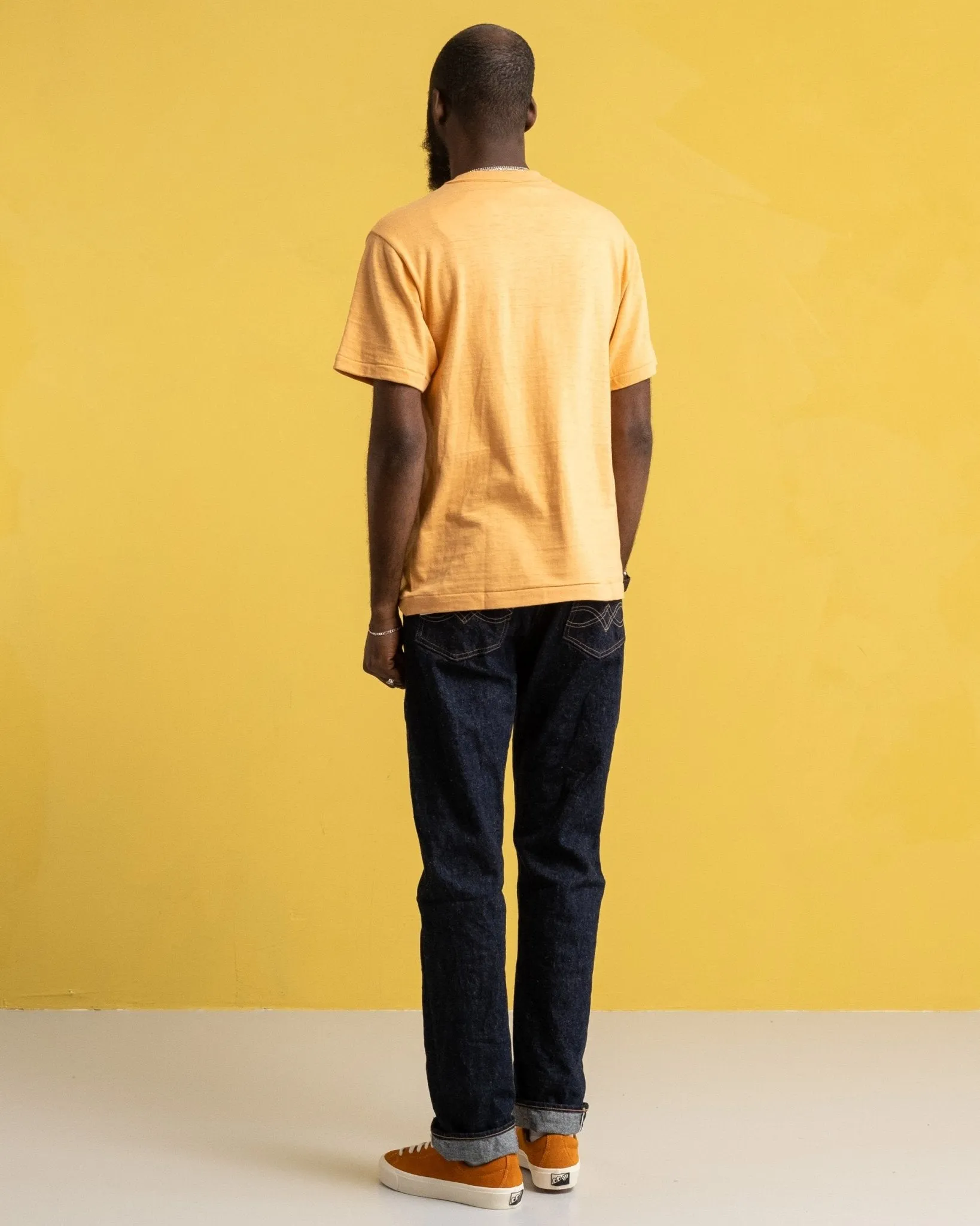 4601 Plain T-shirt Orange