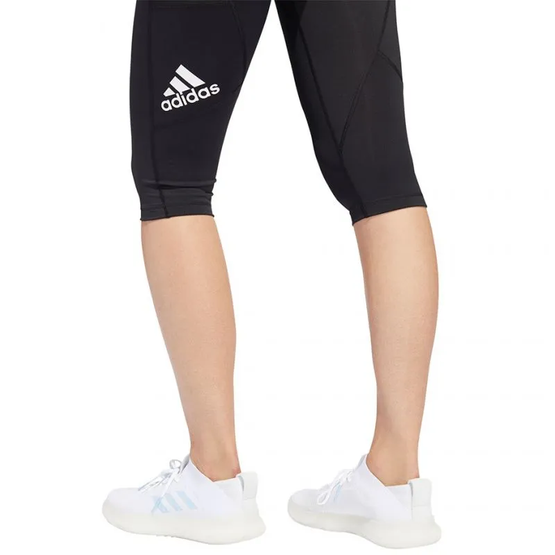 Adidas Womens Techfit Capri Tight 3/4 Pants - Black