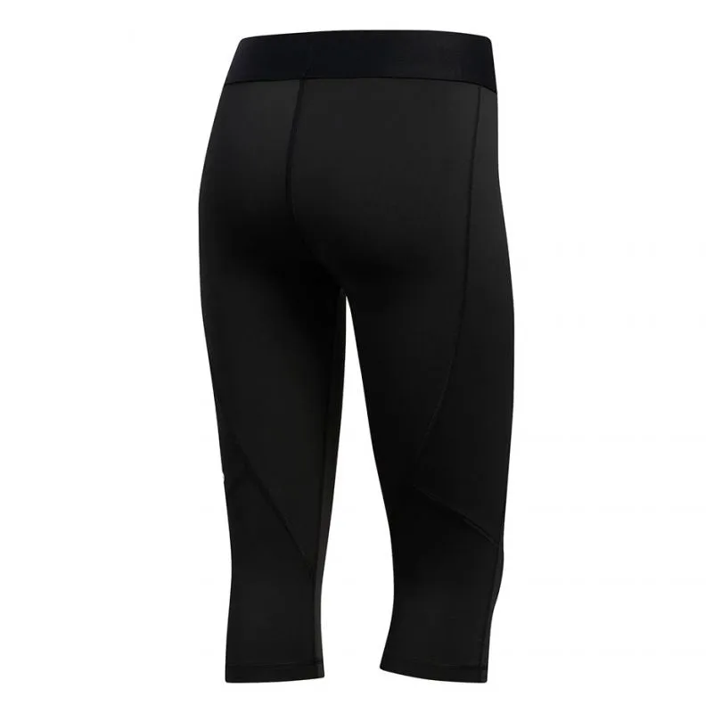 Adidas Womens Techfit Capri Tight 3/4 Pants - Black