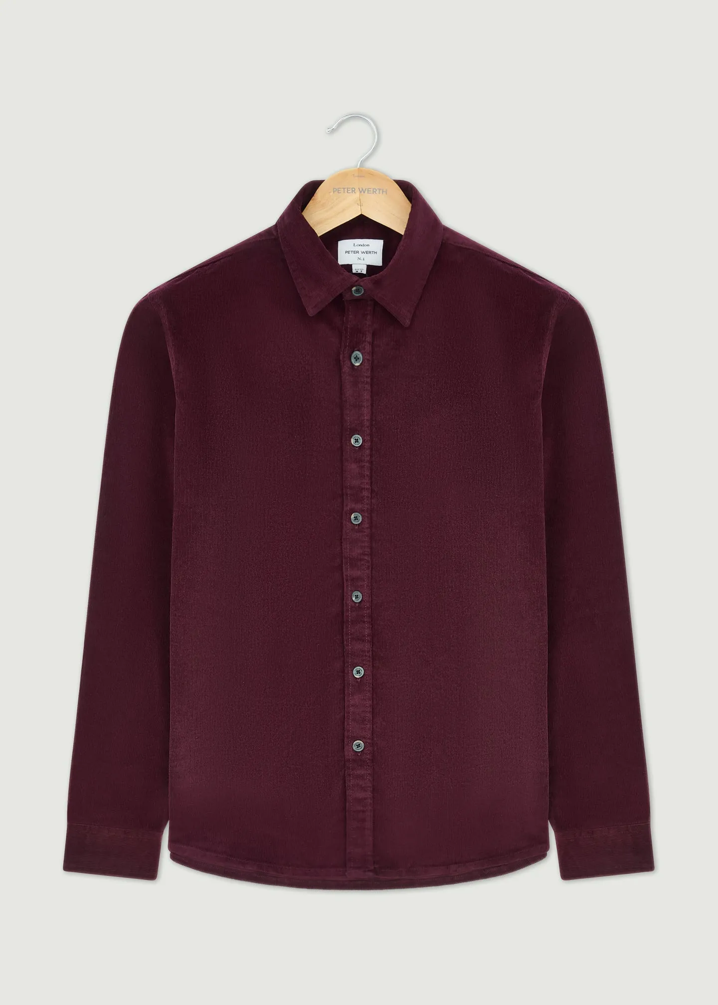 Alverston Long Sleeve Shirt - Burgundy