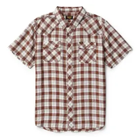 Amarillo S/S Shirt | Brown Plaid | Seager Co.