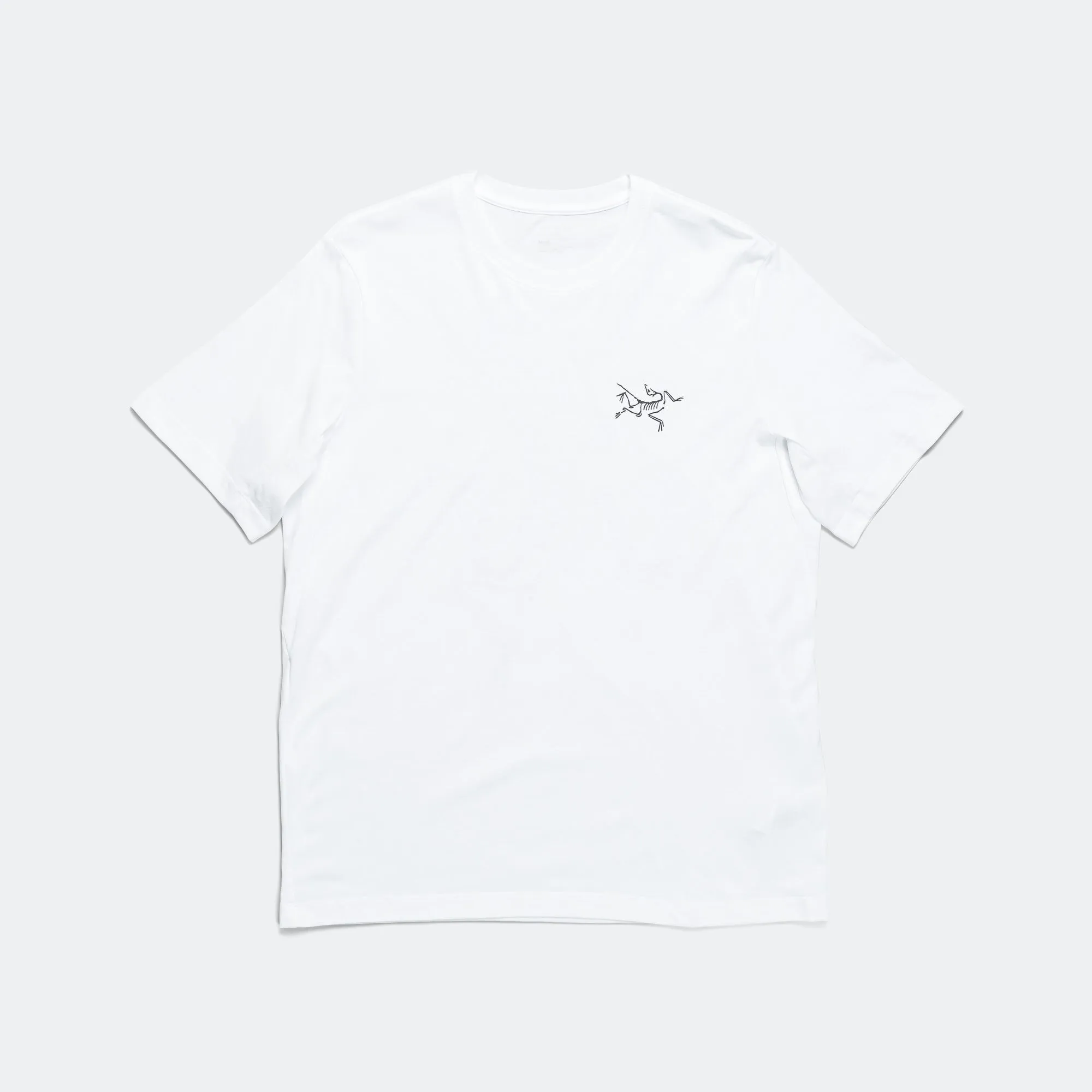 Arc'Multi Bird Logo SS T-Shirt - White Light