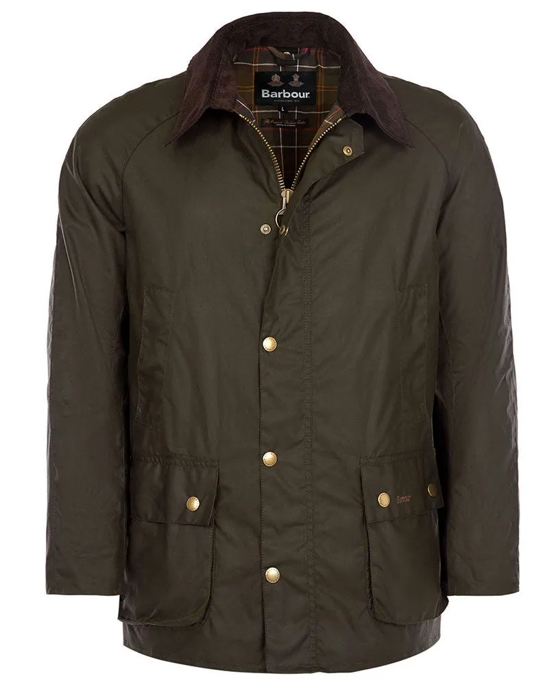 Ashby Wax Jacket - Olive