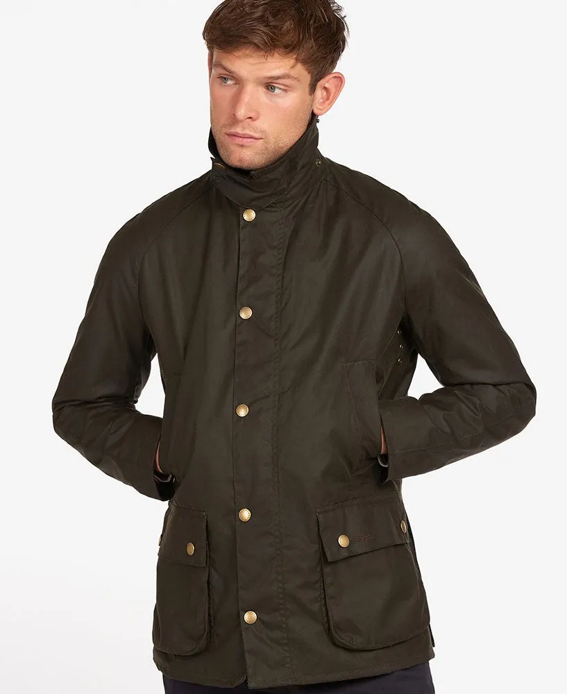 Ashby Wax Jacket - Olive