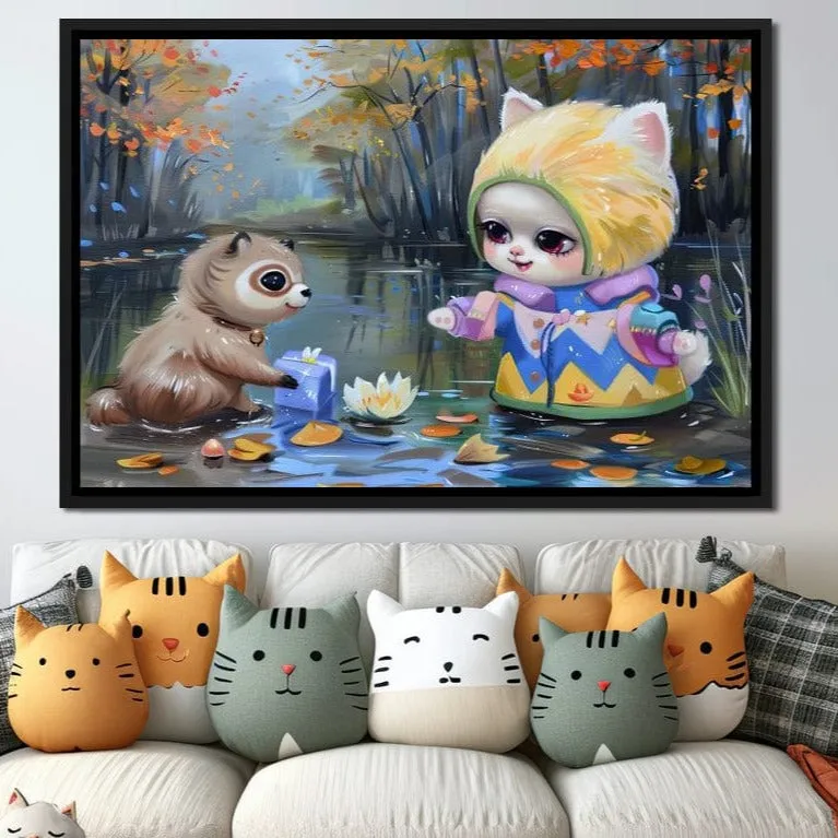 Autumn Fable of Furry Friends - JoyCare Designs