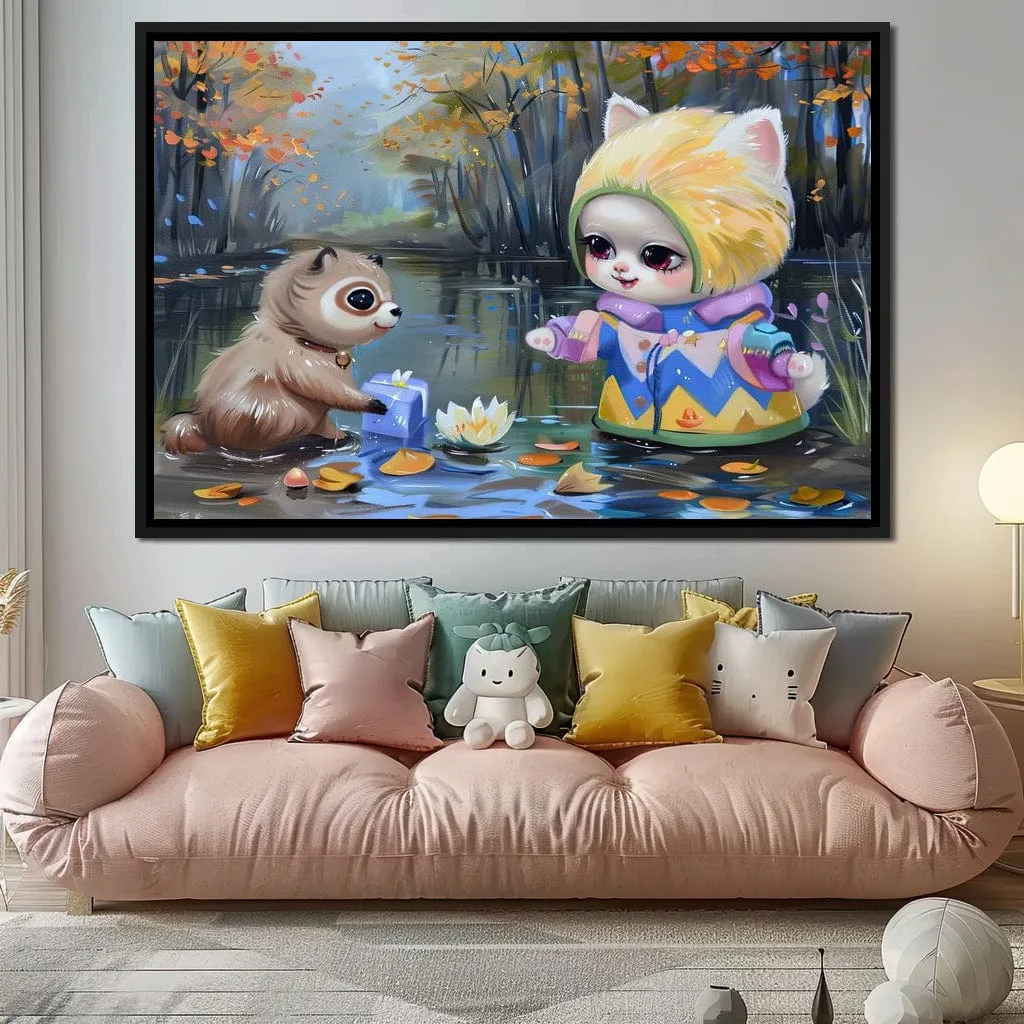 Autumn Fable of Furry Friends - JoyCare Designs