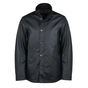 Barbour Evelar Wax Jacket Navy