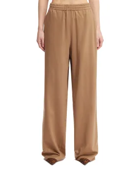 Beige Cashmere Trousers