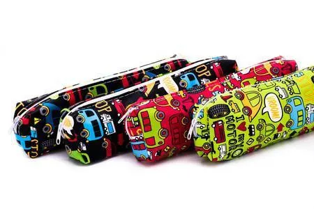 Car Motif Pencil Case