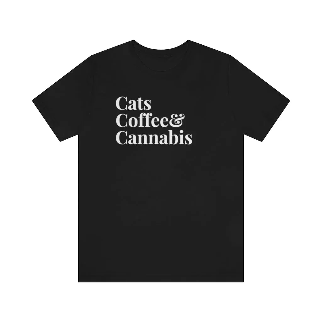 CATS and Coffee Unisex Premium Tee