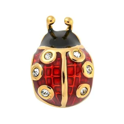 Charis Love Story European Single Charm Bead, Gold Stainless Steel (Purchase on Back Order 2-3 weeks)