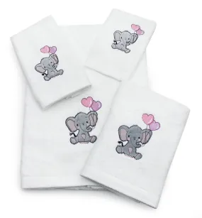 Children's 'Ellie Elephant' Cotton Towel Collection