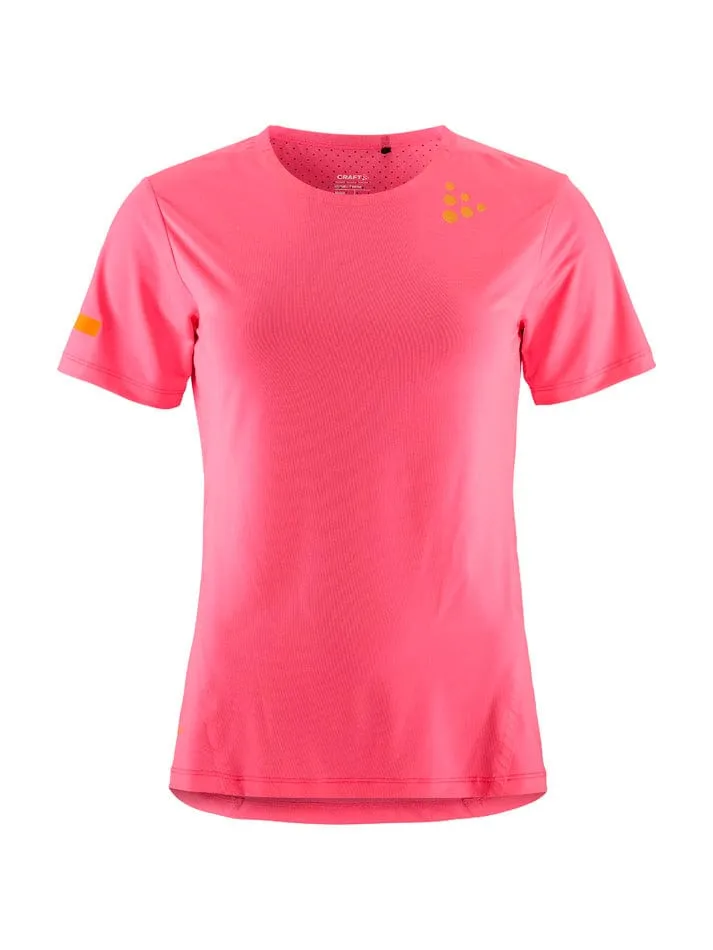 Craft Women's Pro Hypervent Tee 2 Fuchsia SS24