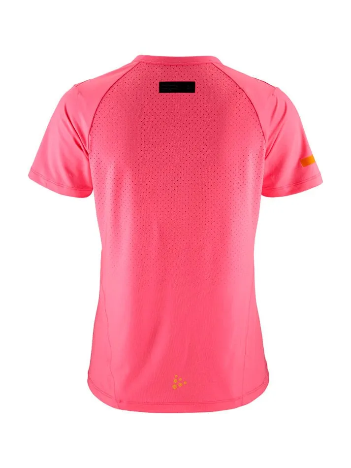 Craft Women's Pro Hypervent Tee 2 Fuchsia SS24