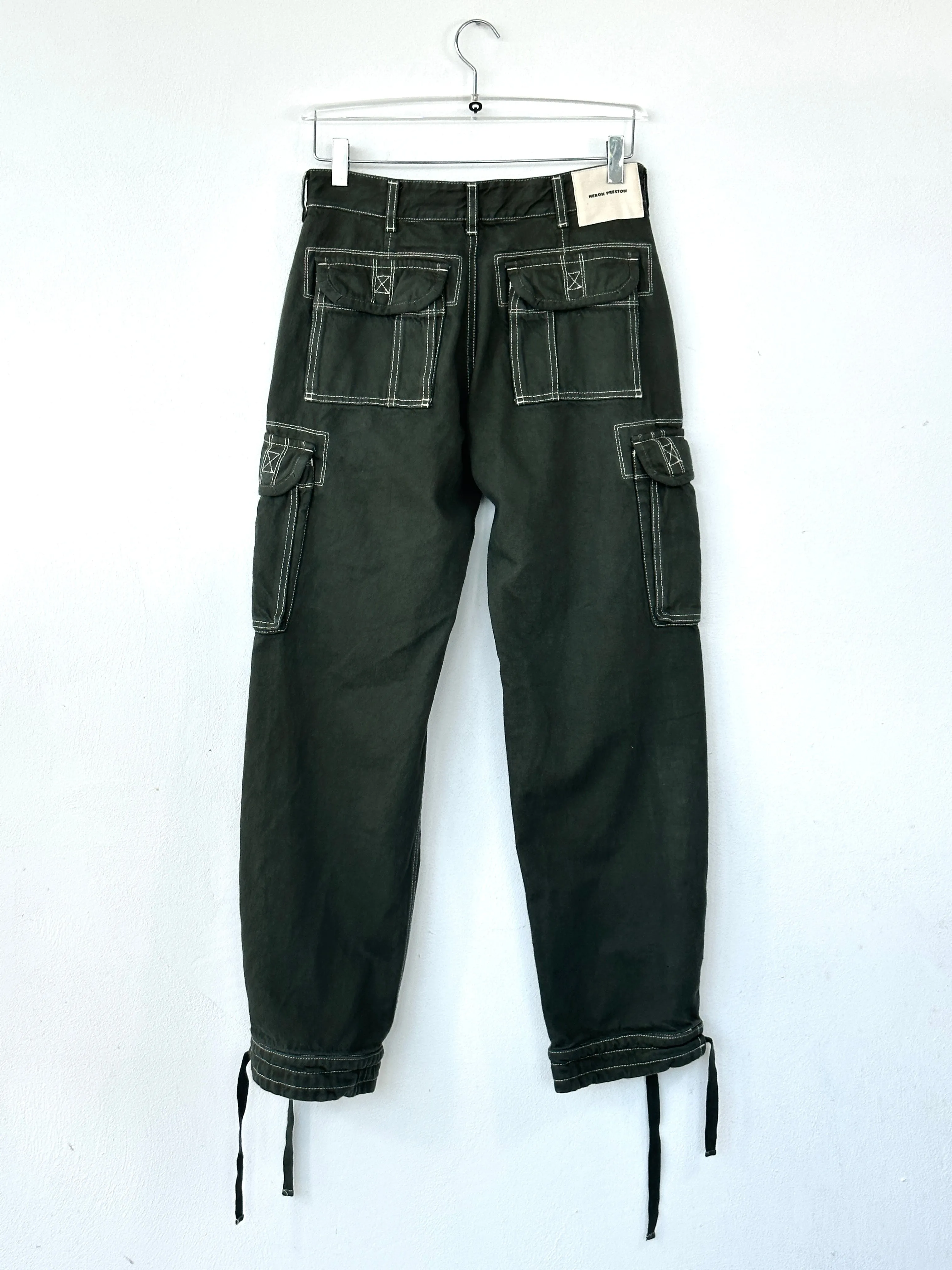 Denim Cargo Trousers