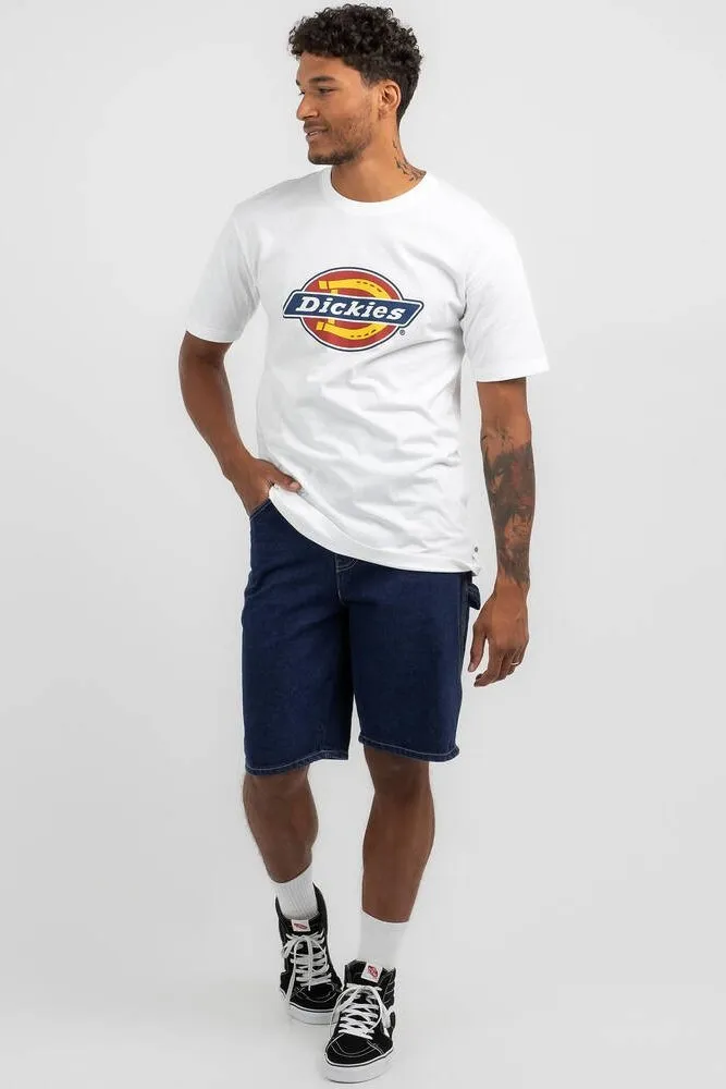 Dickies classic logo tee - white