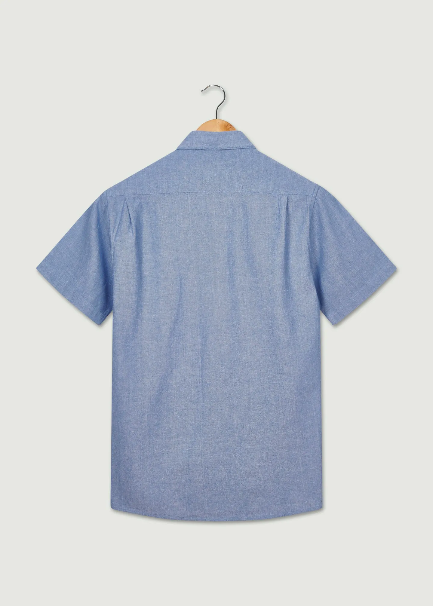 Eddie Short Sleeve Shirt - Indigo