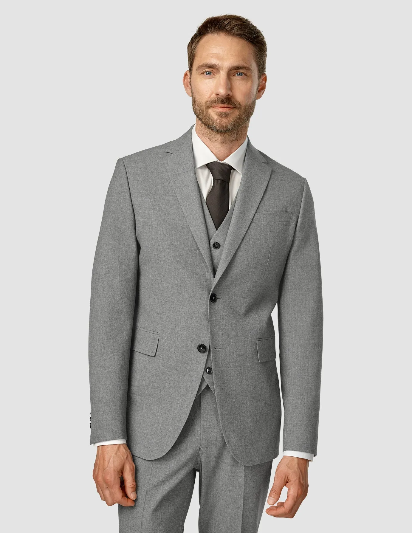 Essential Suit Dark Grey Melange