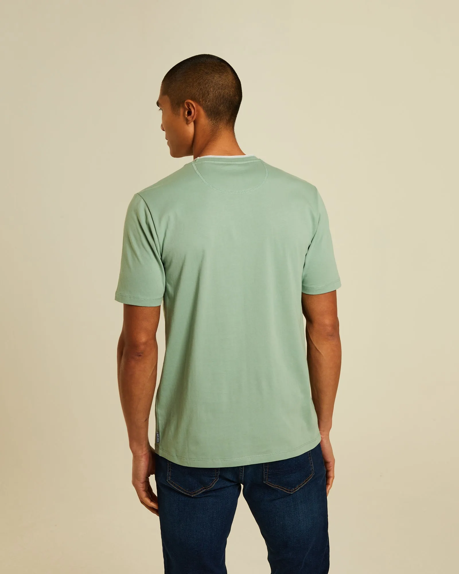 Faisel Tee Surf Green