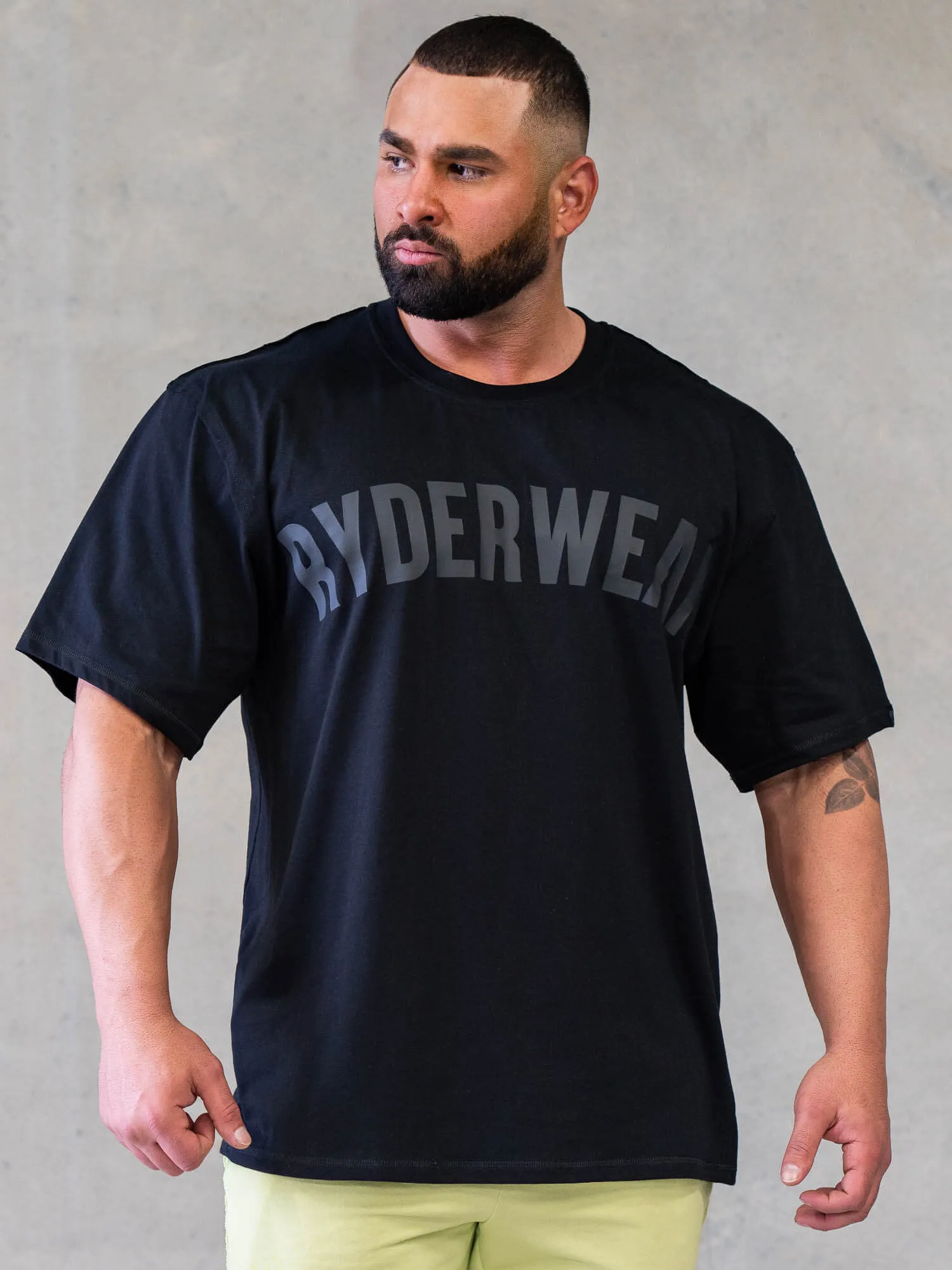 Force Oversized T-Shirt - Black