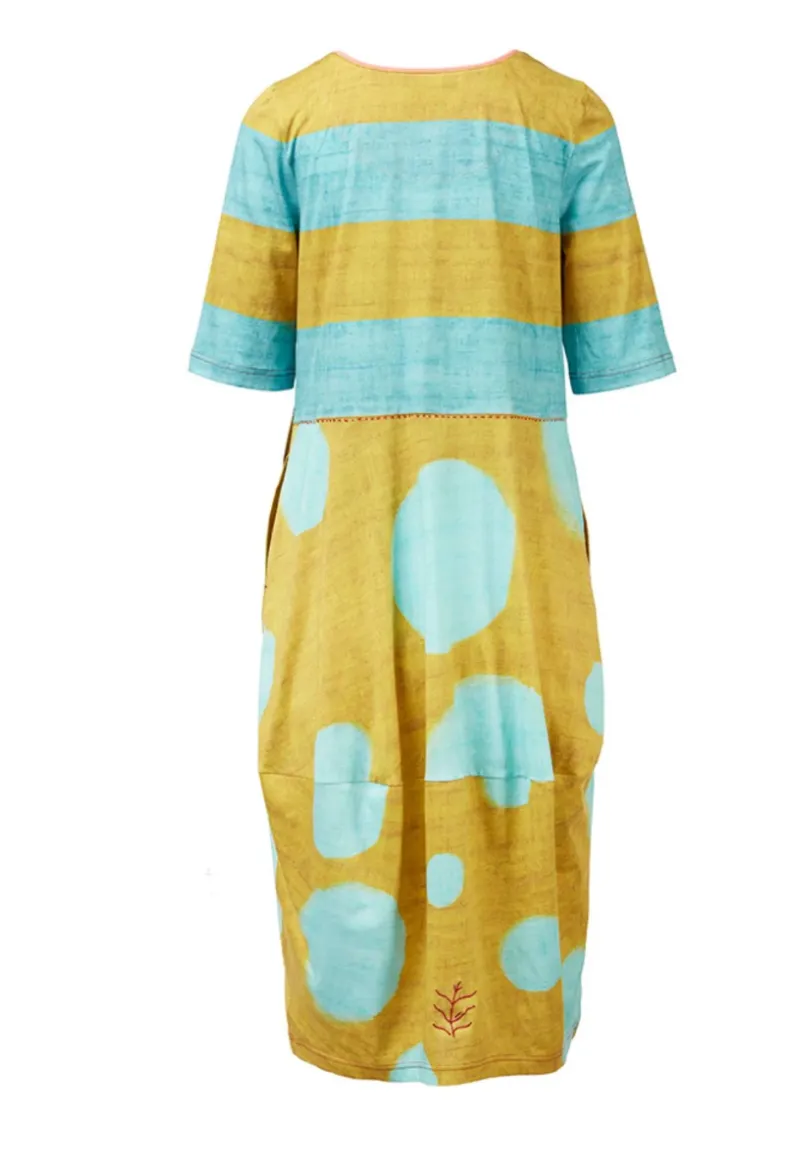 Jersey dress Durga sea stripes