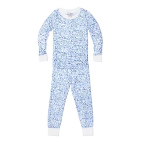 Joy Street Kids Boston Pajamas in Sailor Blue