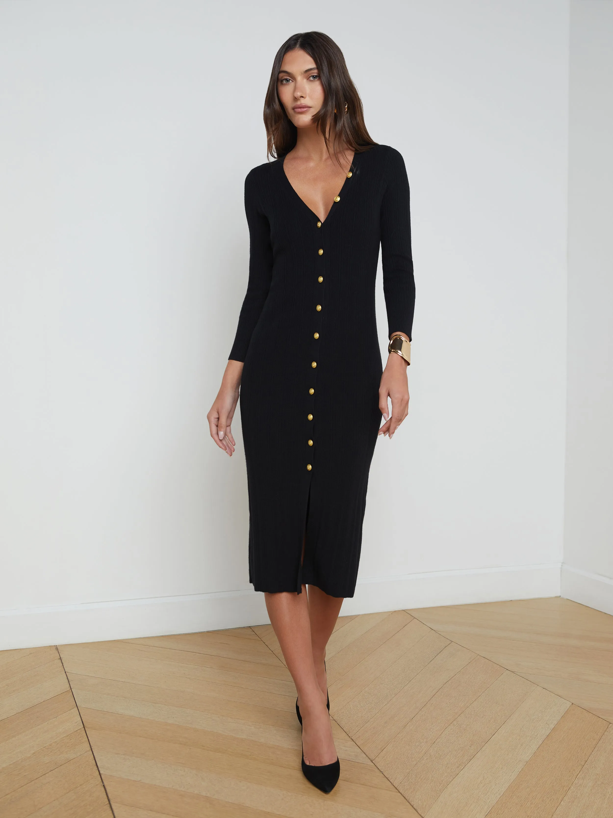 Kyra Ribbed Duster Dress