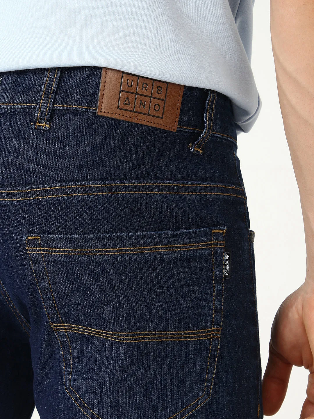 Men's Blue Slim Fit Stretchable Jeans