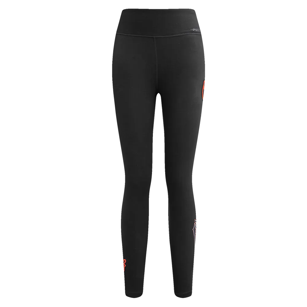 MLB BALTIMORE ORIOLES CLASSIC WOMEN'S JERSEY LEGGING (BLACK)