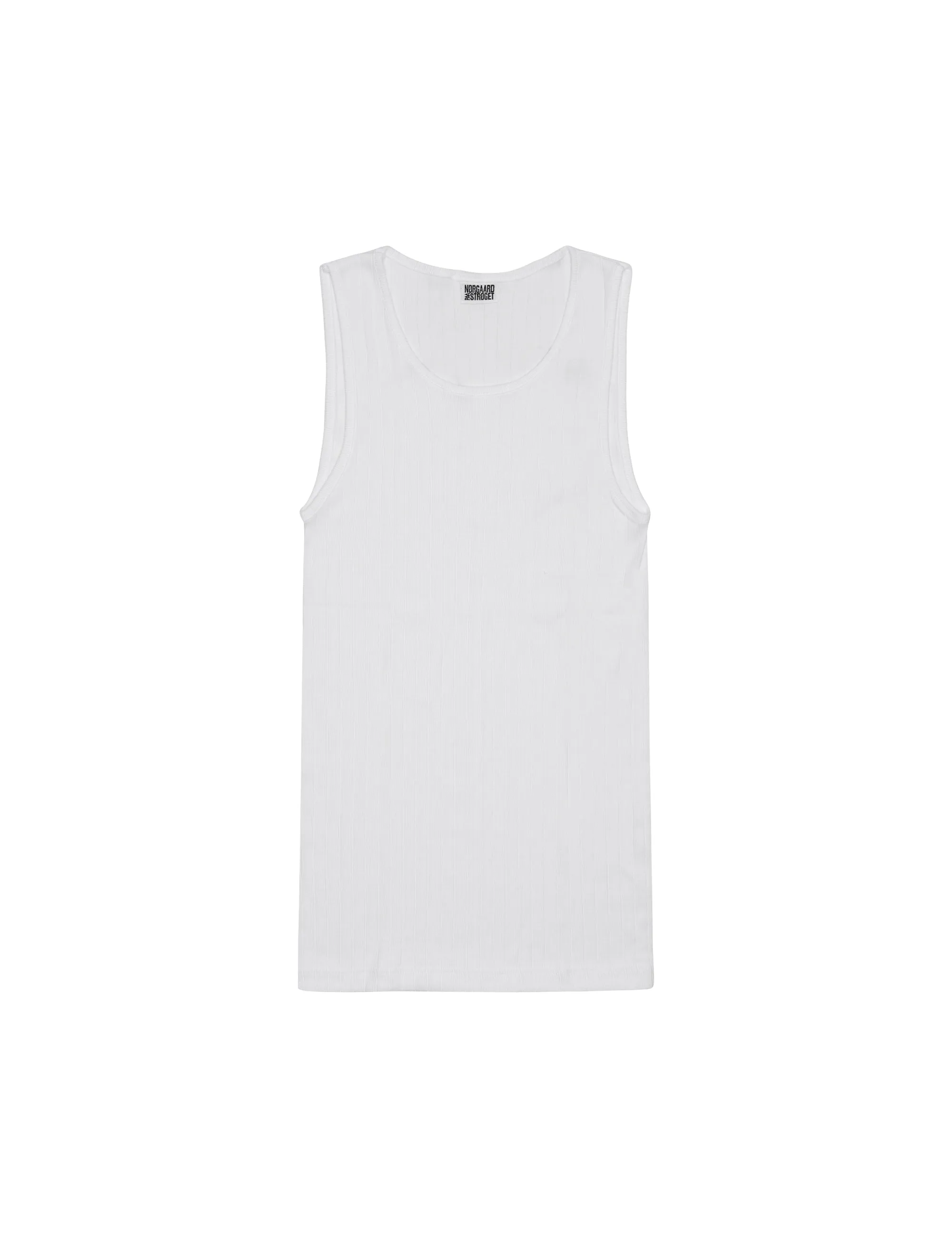 NPS Tank Top Solid Color,  White