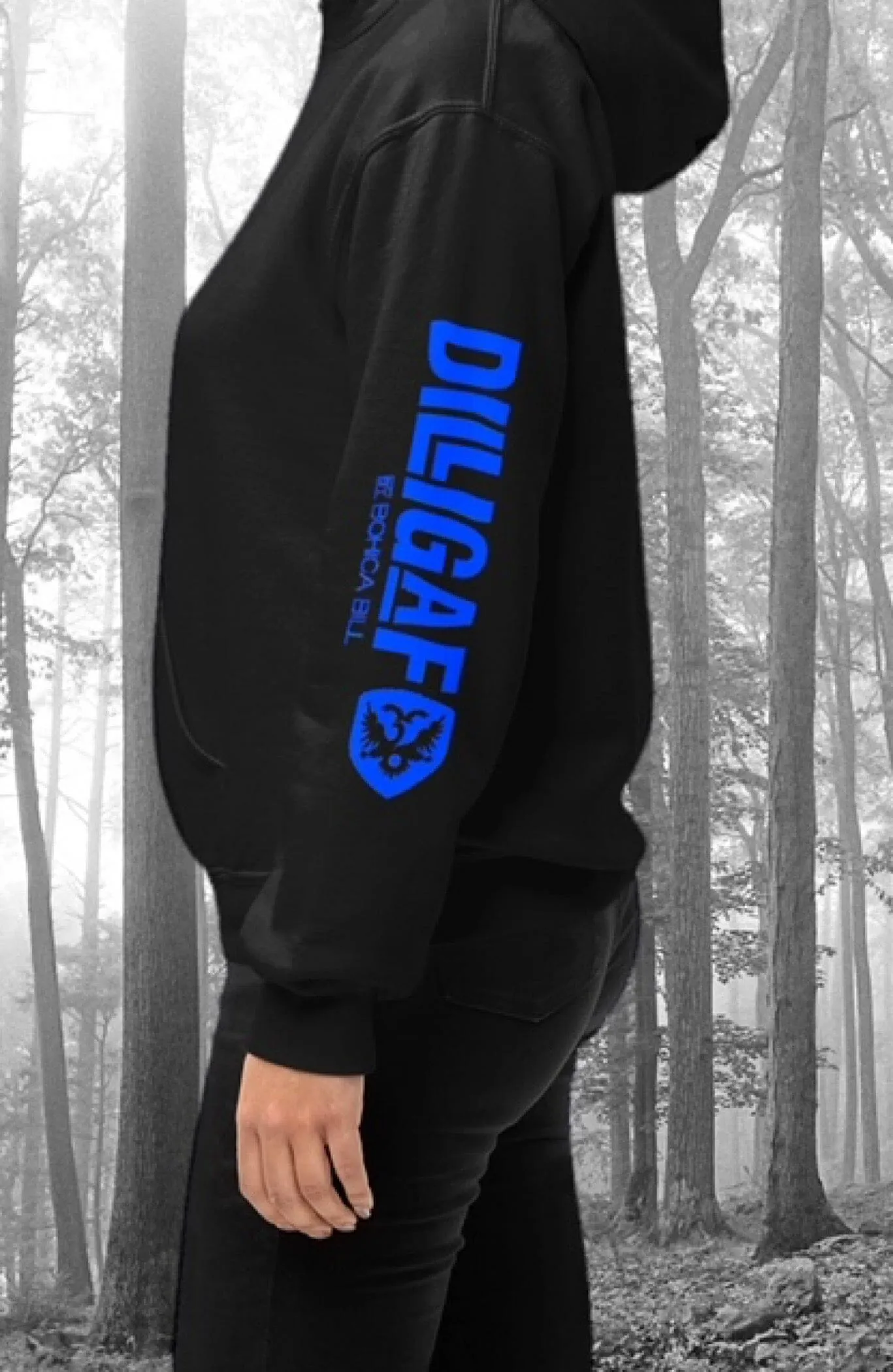 Our Dilligaf Classic Neon Pullover Hoody