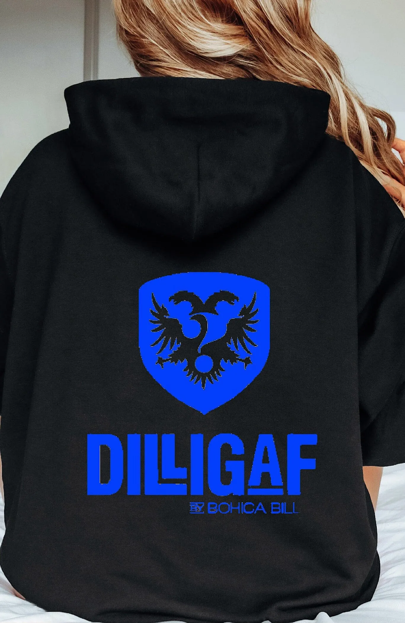 Our Dilligaf Classic Neon Pullover Hoody