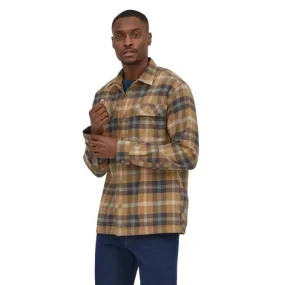 Mens Patagonia Long Sleeve Flannel Shirt - Medium Weight, Organic Cotton, Fjord Collection