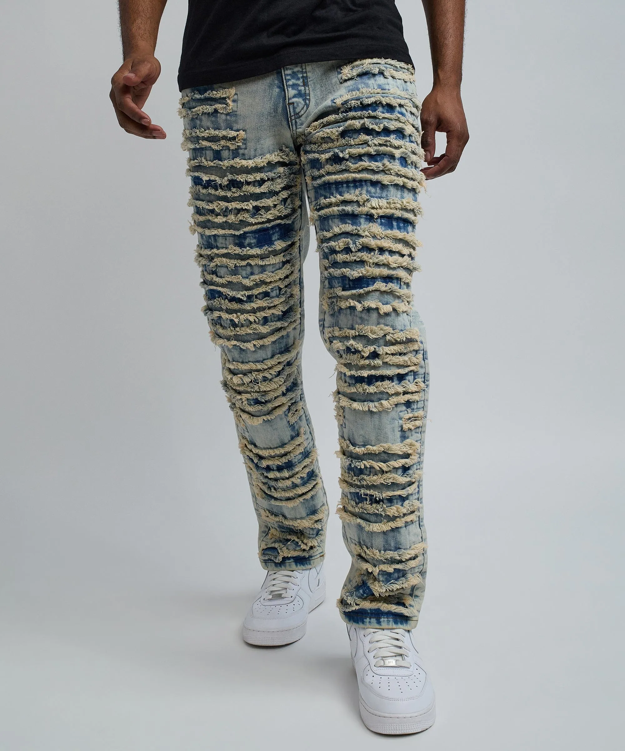 Peachtree Denim Jeans - Cream