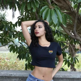 Pride Heart Crop Top