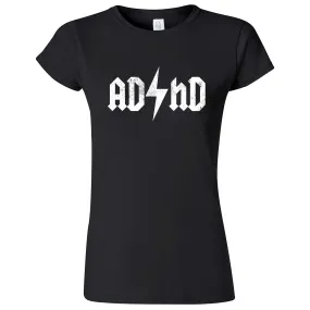 "AD/HD Concert Tee" women's t-shirt