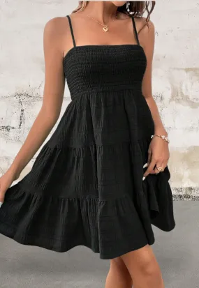 Spaghetti Strap Skater Dress