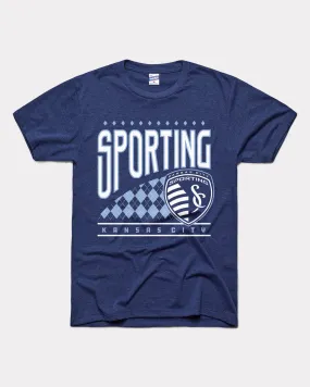 Sporting Kansas City Argyle Navy T-Shirt