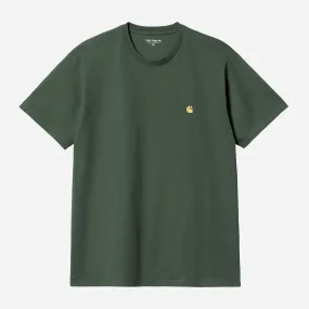 S/S Chase T-Shirt - Sycamore Tree/Gold